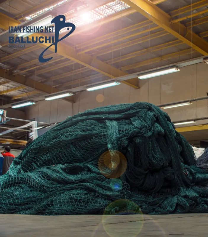 تور ماهیگیری سبز در بافت تور ماهیگیری ایران